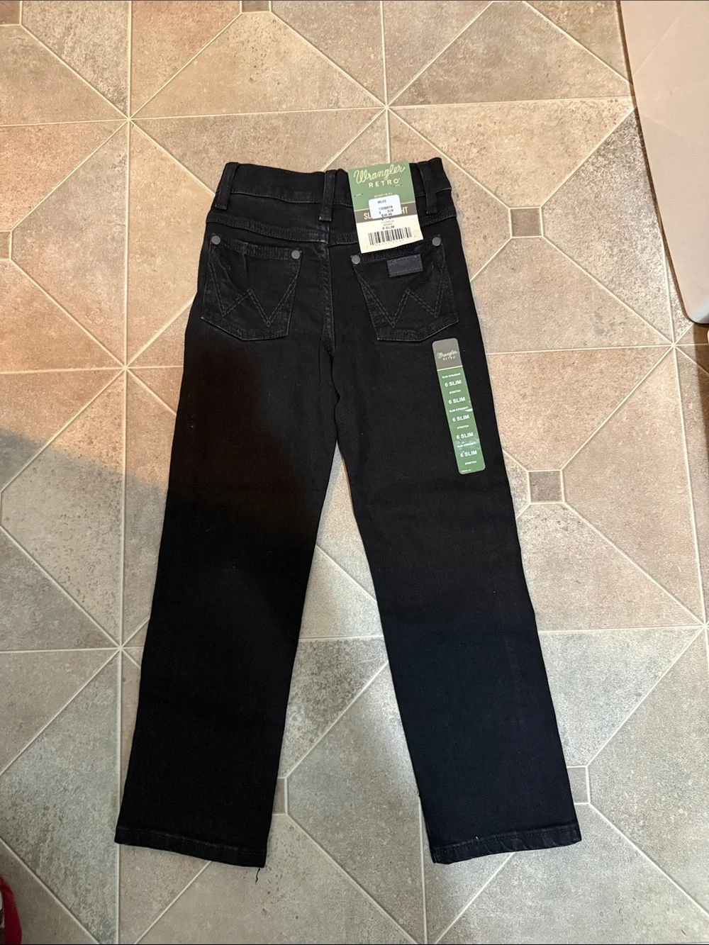 Boys 6 slim wranglers NWT